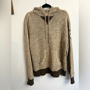 BKE contour hoodie pullover‎ sweater knit classic granmpa core hoodie retro